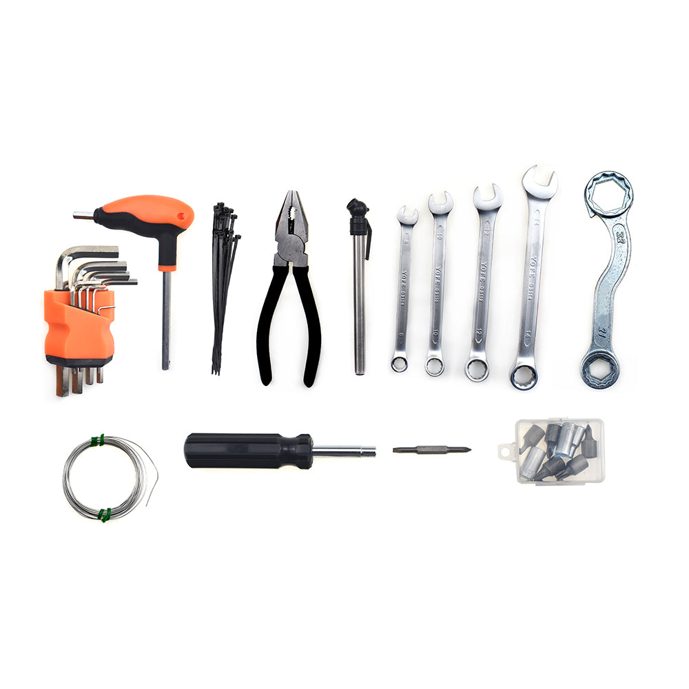 Motorcycle Dirt Bike ATV Scooter Under Seat Tool Kit Wrap For KTM Gas Husaberg