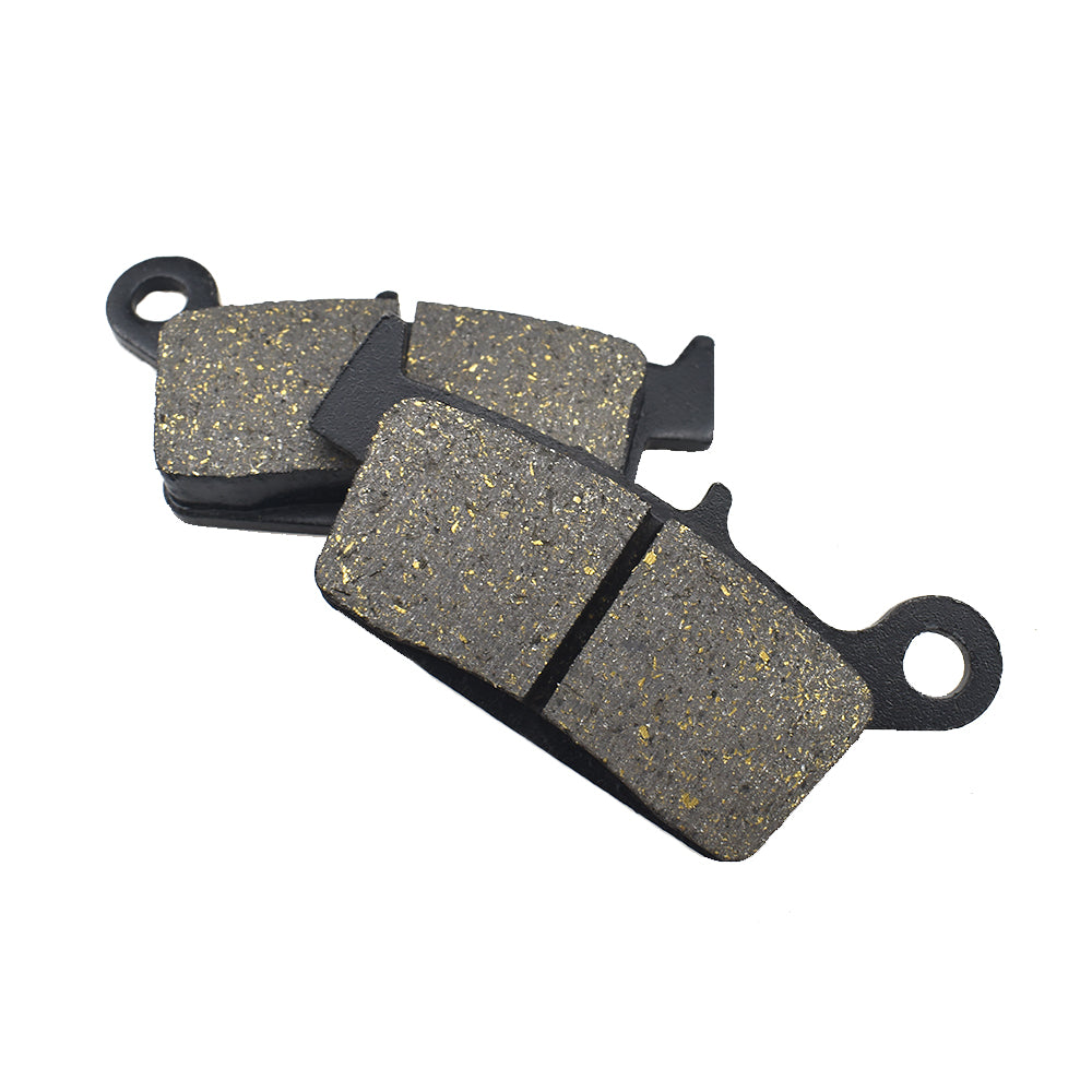 Organic Brake Pads For Honda XR 50 100 250 300 400 600 Yamaha Suzuki Kawasaki